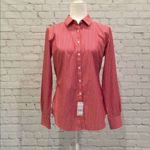 ***NEW*** Women's Brooks Brother Long Sleeve Button Shirt - Size (6) - Non-Iron
